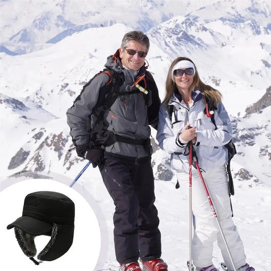 Fishing Hat Windproof Ear Protection Comfortable Winter Thermal Caps
