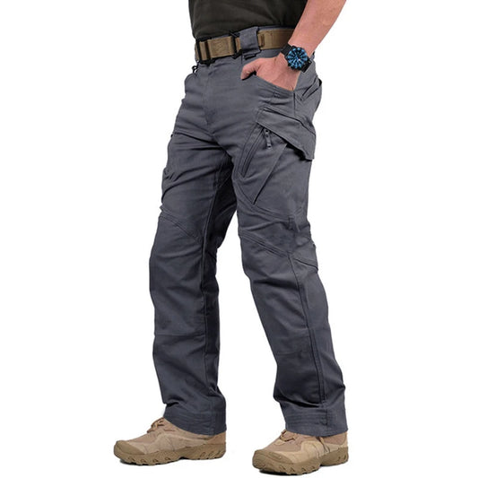 Waterproof Tactical Cargo Pants-High-Performance Hiking Pants For Outdoor Adventures-Sweatproof,Wear Resistant,Versatile Style
