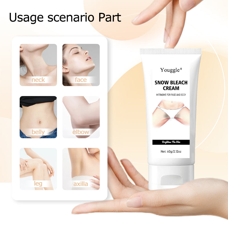 Undream Strong Whitening Body Care Cream For Face And Body Bikini Area & Private Parts Bleach Remover Women's Snow Cream
