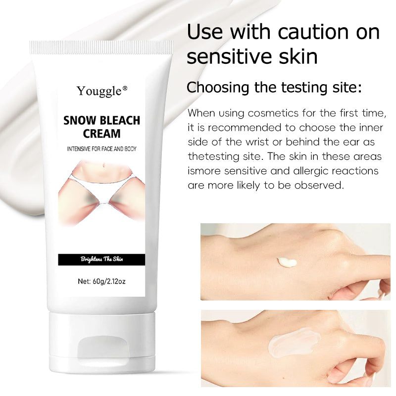 Undream Strong Whitening Body Care Cream For Face And Body Bikini Area & Private Parts Bleach Remover Women's Snow Cream
