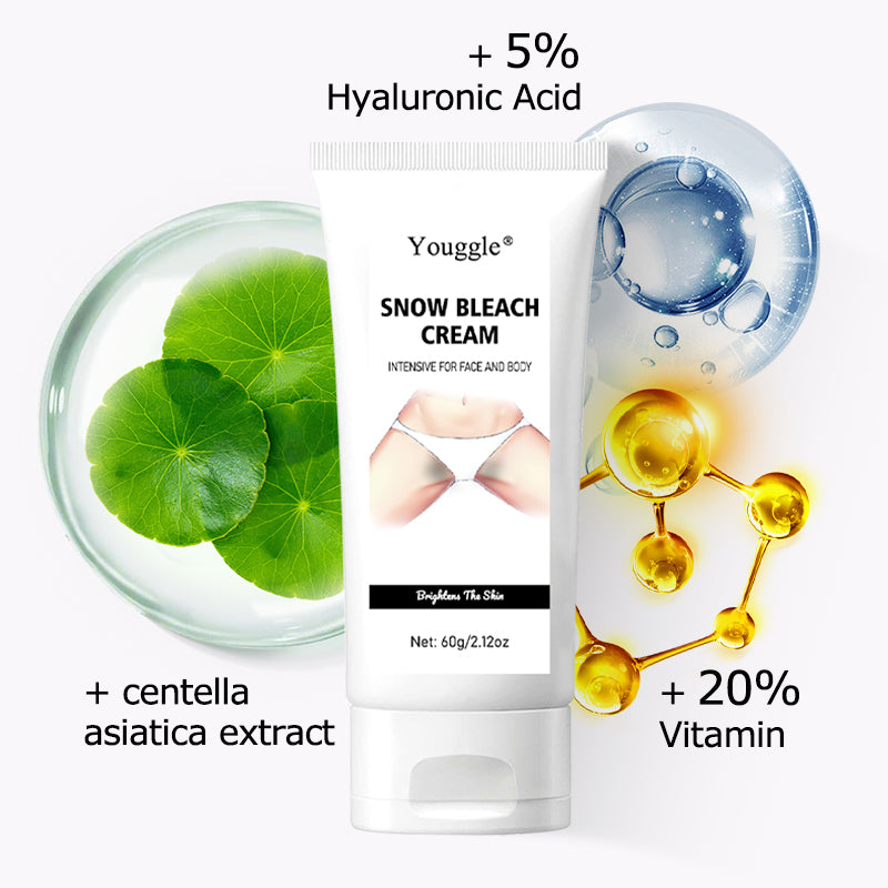 Undream Strong Whitening Body Care Cream For Face And Body Bikini Area & Private Parts Bleach Remover Women's Snow Cream