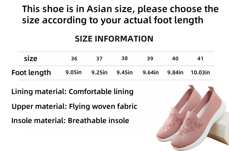 Women's breathable hollow flat shoes, shallow mouth flower solid color mesh shoes, fashionable lazy shoes