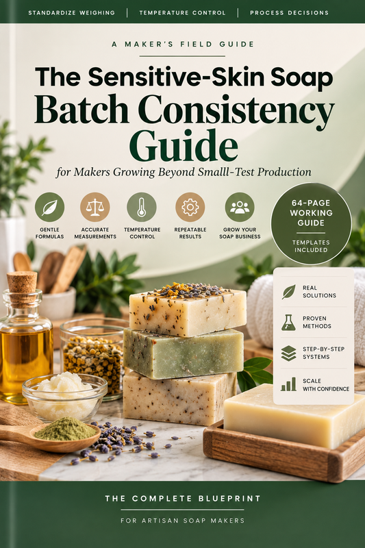 The Sensitive-Skin Soap Scaling Blueprint: Mastering Batch Consistency for Growing Brands