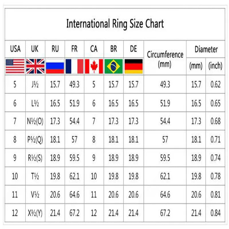 CAOSHI Luxury Classic Style Square Shape Rings for Men Gorgeous Eternity Jewelry Wedding Anniversary Gift for Couples Wholesale