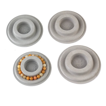 Louleur Flocked Bead Board For Bracelet Necklace Tray Beading Accessories Measuring Tools Crafts For Jewelry Making DIY