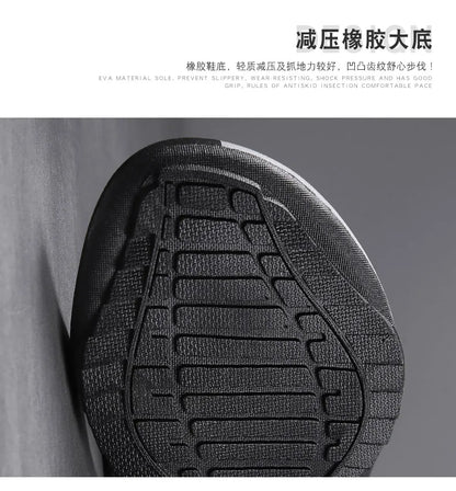2021 Summer Men Flip Flops Beach Sandals Anti-slip High Quality Men Shoes Trendy Men Beach Slipper Big Size 45
