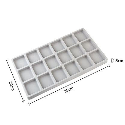 Louleur Flocked Bead Board For Bracelet Necklace Tray Beading Accessories Measuring Tools Crafts For Jewelry Making DIY