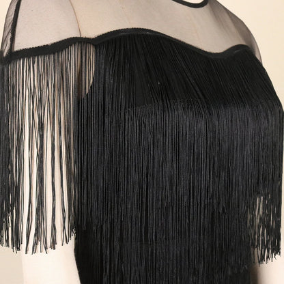 Women Black Plus Size Dress Patchwork Mesh See Through Party Celebrate Event Tight Summer Bodycon Sexy Prom Occasion Robes New