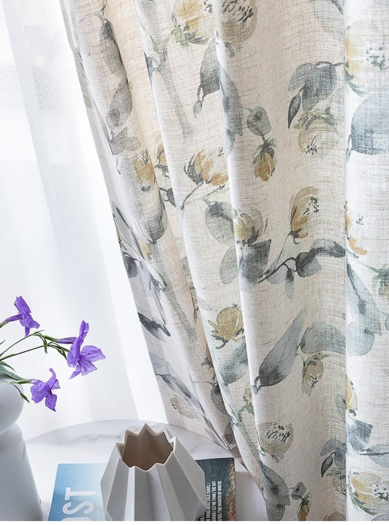 Linen Blend Grommet Panels