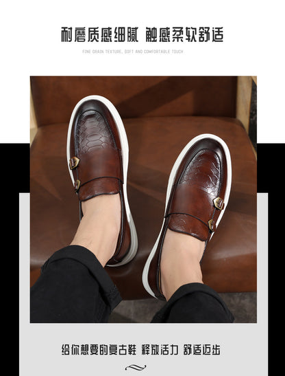 Fashion High Quality Men Formal Shoes Men Oxford Leather Dress Shoes Fashion Business Men Shoes Pointed Wedding Shoe Black
