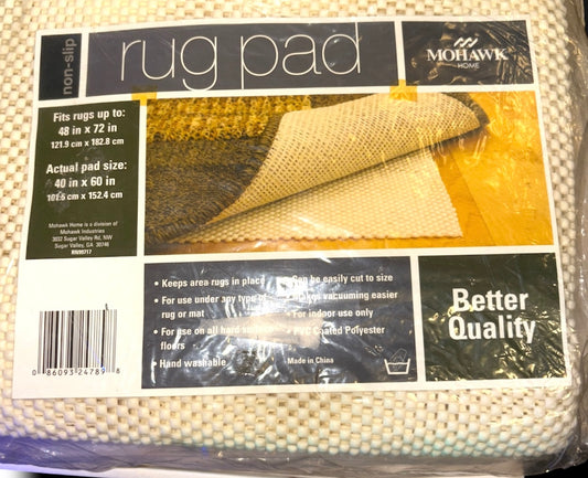 Mohawk Home Non-Slip Rug Pad fits rug