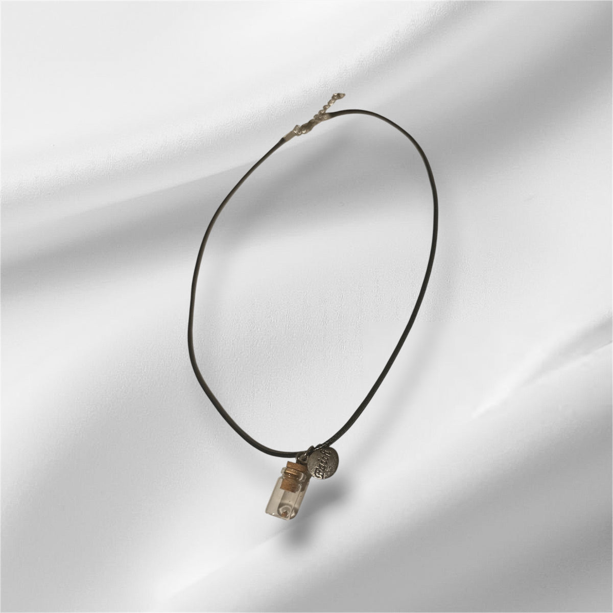Faith Bottle Choker | Handmade Boho Wish Necklace