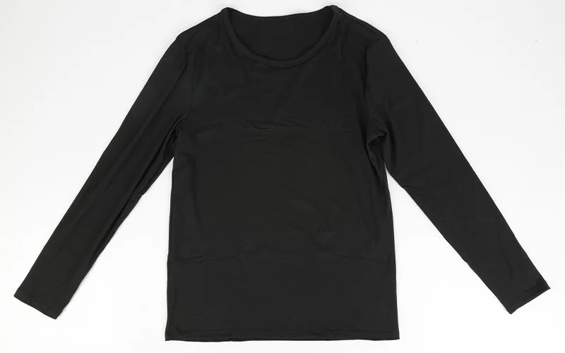 Winter Autumn Men Thermal Underwear Set Warm Long Johns Round Neck Long Sleeve Top Breathable Base Layer Soft Compression Bottom