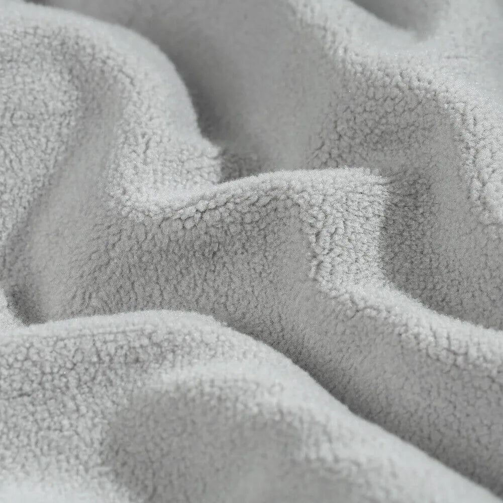 Winter Warmer Ponytail Skull Cap Windproof Thermal Fleece Beanie Hat Running Ski Outdoor Sports Cap with Ear Cover for Men Women