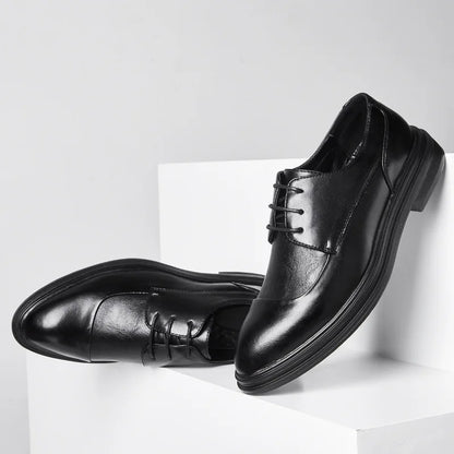 Handmade Mens Oxford Shoes Grey Leather Brogue Men's Dress Shoes Classic Business Formal Shoes for Man Wedding Zapatillas Hombre