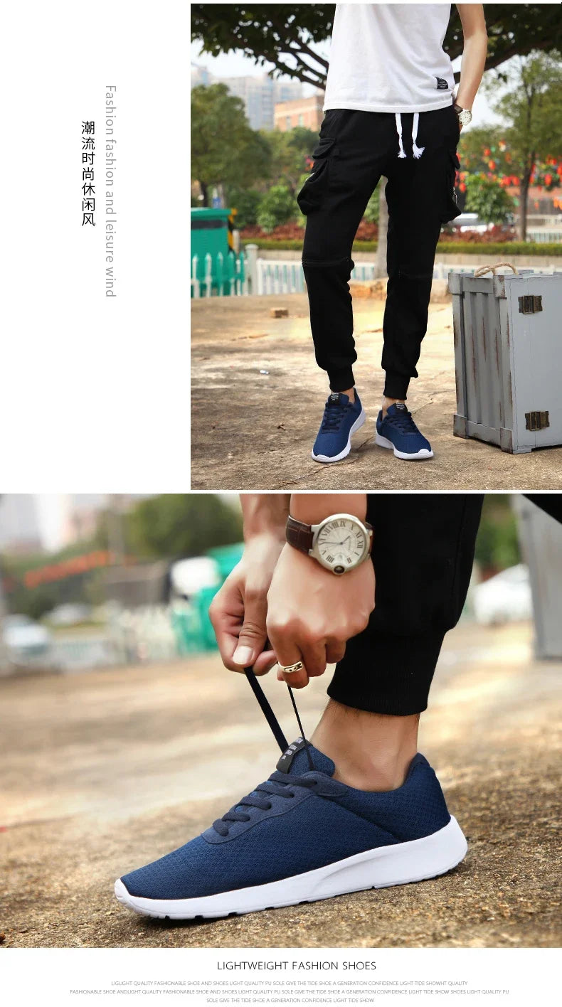 New Men Casual Shoes Men Shoes Lightweight Comfortable Breathable Walking Sneakers Tenis Feminino Zapatos