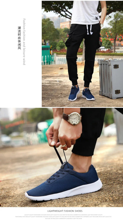 New Men Casual Shoes Men Shoes Lightweight Comfortable Breathable Walking Sneakers Tenis Feminino Zapatos