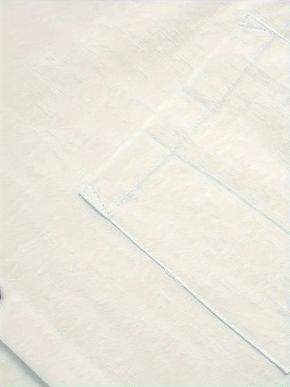 Men's Plus Size Short Sleeve Shirts Cotton Linen Henley Shirts Lightweight Vacation Collar Beach Shirts  Hawaiian T Shirt