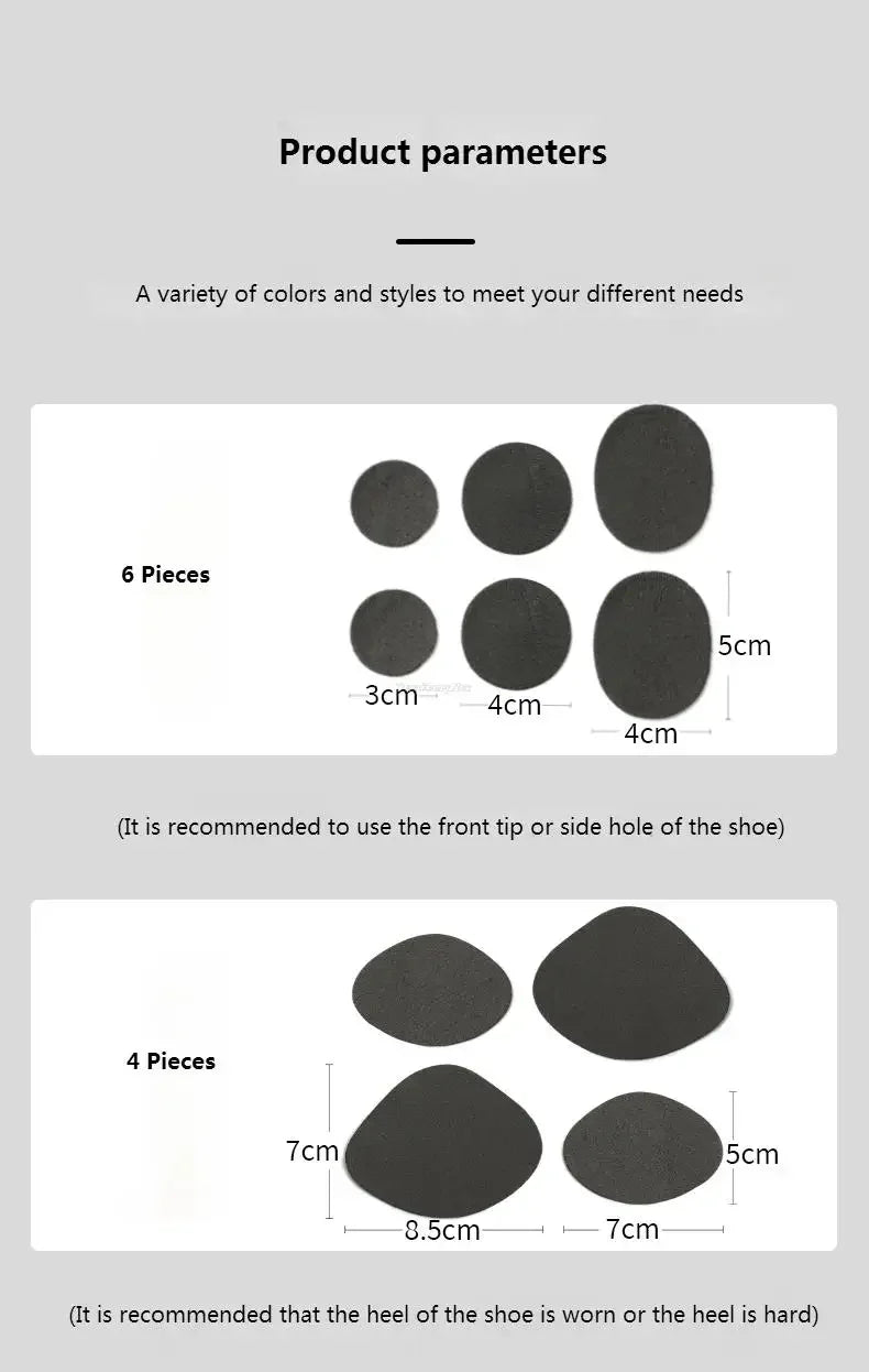 Sports Shoes Patches Vamp Repair Shoe Insoles Patch Sneakers Heel Protector Adhesive Patch Repair Shoes Heel Foot Care products