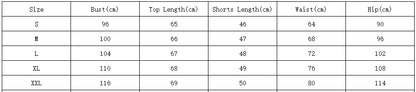 Two Piece Sets Women Outfits Summer Fashion Printed Round Neck Short Sleeved Top & Casual Skinny Shorts Set Streetwear WY1050