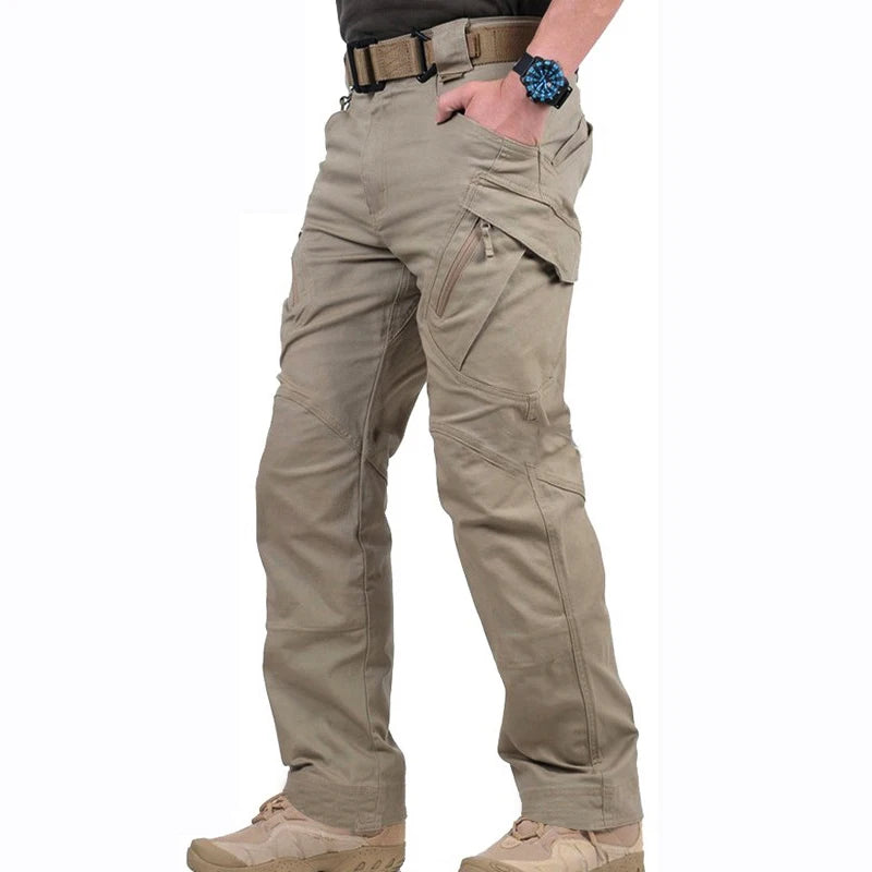 Waterproof Tactical Cargo Pants-High-Performance Hiking Pants For Outdoor Adventures-Sweatproof,Wear Resistant,Versatile Style