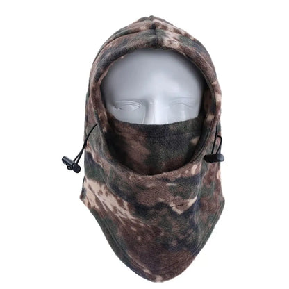 Winter Balaclava Thermal Fleece Ski Mask Neck Warmer Hoods Full Face Mask Outdoor Sports Cycling Hunting Hiking Warm Hat Cap