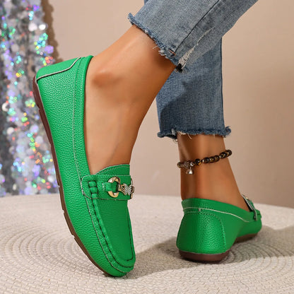 2026 New Women Flats Spring Autumn Casual Slip on Mary Jane Shoes Fashion Sneakers Women Round Toe Solid Soft Sole Flat Loafers