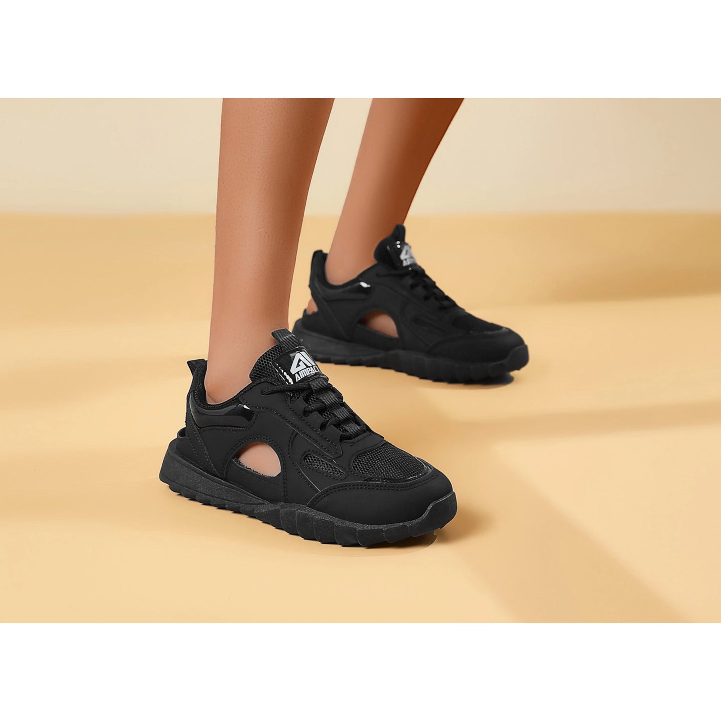 Women's Breathable Thick-Sole Sneakers w/Durable Design, Outdoor Running/Walking Shoes for Gym & Daily Wear - Stylish Comfort