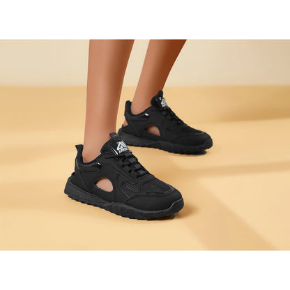 Women's Breathable Thick-Sole Sneakers w/Durable Design, Outdoor Running/Walking Shoes for Gym & Daily Wear - Stylish Comfort