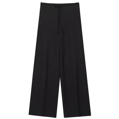 HXAO Textured Pant Sets Women's Two Pieces Set Crop V-Neck Sleeveless Vest 2 Piece Sets Woman Outfit Lace-Up Trousers Sets Suits