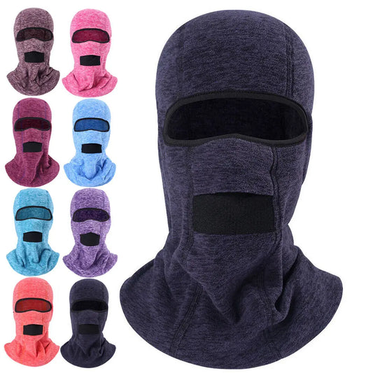 Winter Ski Full Face Mask Motorcycle Thermal Fleece Hat Balaclava Neck Cover Cap