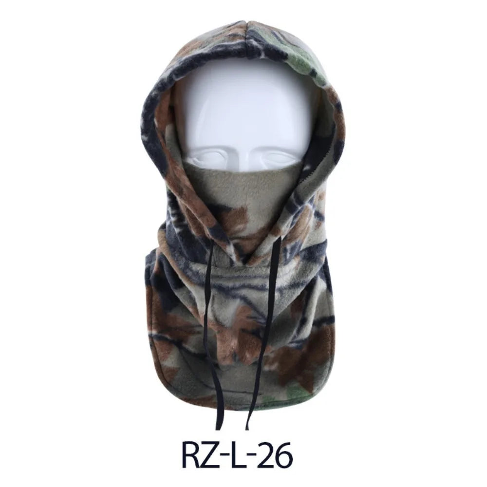 Winter Thermal Full Face Mask Cover Hoods CS Hat Ski Cold Weather Balaclava Polar Fleece Hat Hooded Neck Warmer Cycling Cap