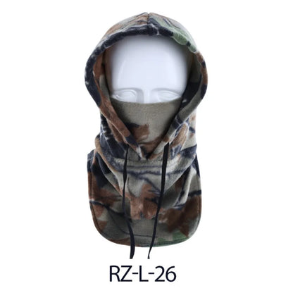 Winter Thermal Full Face Mask Cover Hoods CS Hat Ski Cold Weather Balaclava Polar Fleece Hat Hooded Neck Warmer Cycling Cap