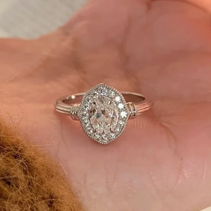 Sam Panda 925 Sterling Silver Rings For Women Men Fine Jewelry Finger Adjustable Open Vintage Chain Ring For Party Birthday Gift