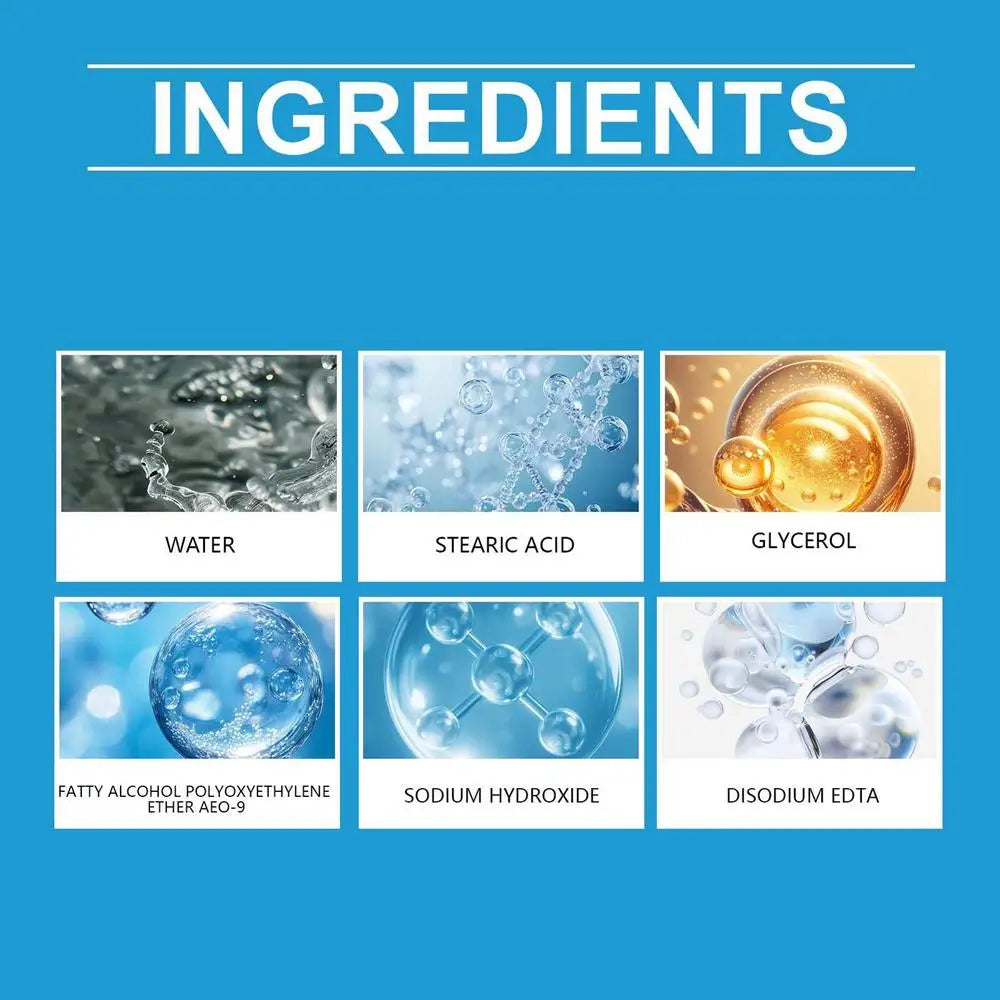 100g White Shoe Cleaner Cream Anti-Yellowing Stain Remover with Sponge Leather Mesh Rubber Canvas Cleaning Kit for Boots Shoes