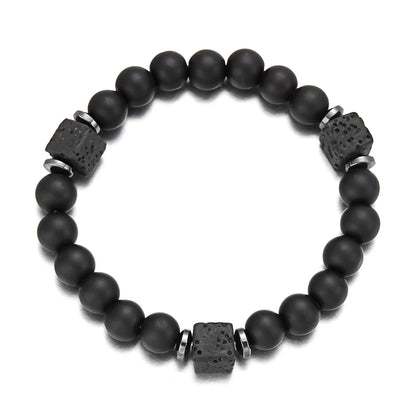 Bring Good Luck and Attract Wealth Natural Stone Bracelet Energy Meditation Bracelet Friendship Jewelry Gift Stretch Bracelet