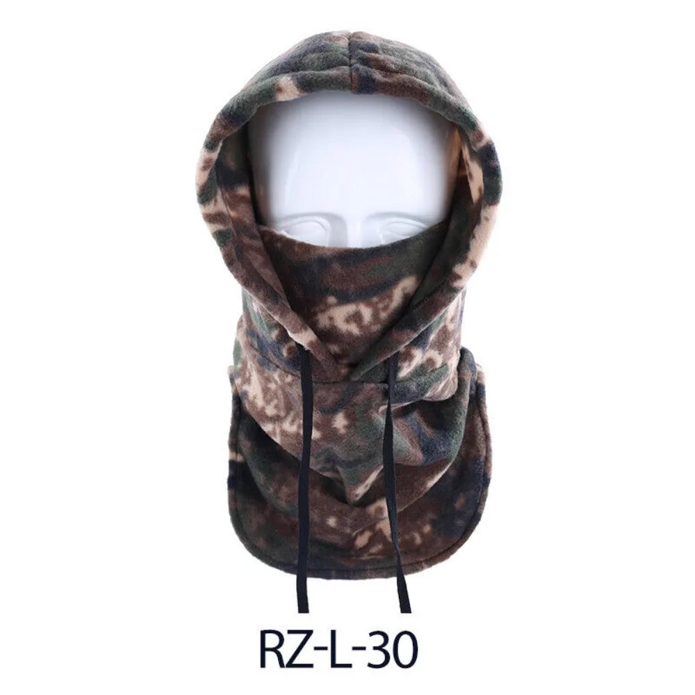 Winter Thermal Full Face Mask Cover Hoods CS Hat Ski Cold Weather Balaclava Polar Fleece Hat Hooded Neck Warmer Cycling Cap