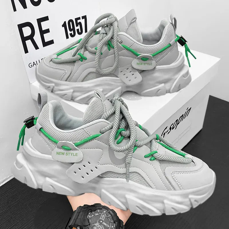 Men‘s Casual Sneakers new High Quality Comfortable Versatiled white shoes Outdoor Running Four Seasons Luxury Men platform shoes