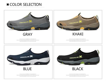 Men's Summer Sports Shoes Anti-skid and Wear-resistant Soles New Discount Shoes for Outdoor Hiking Casual and Breathable Shoes