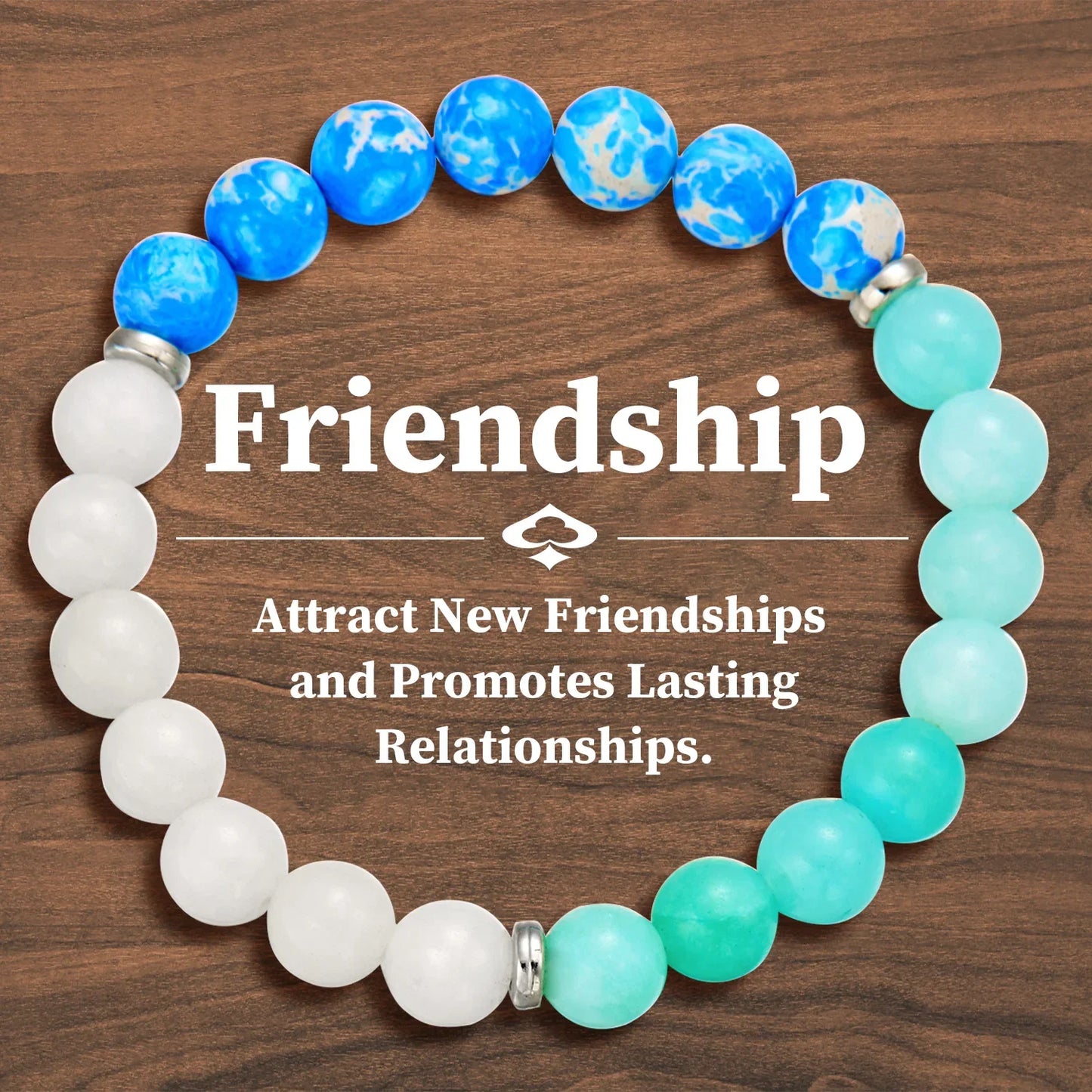Bring Good Luck and Attract Wealth Natural Stone Bracelet Energy Meditation Bracelet Friendship Jewelry Gift Stretch Bracelet