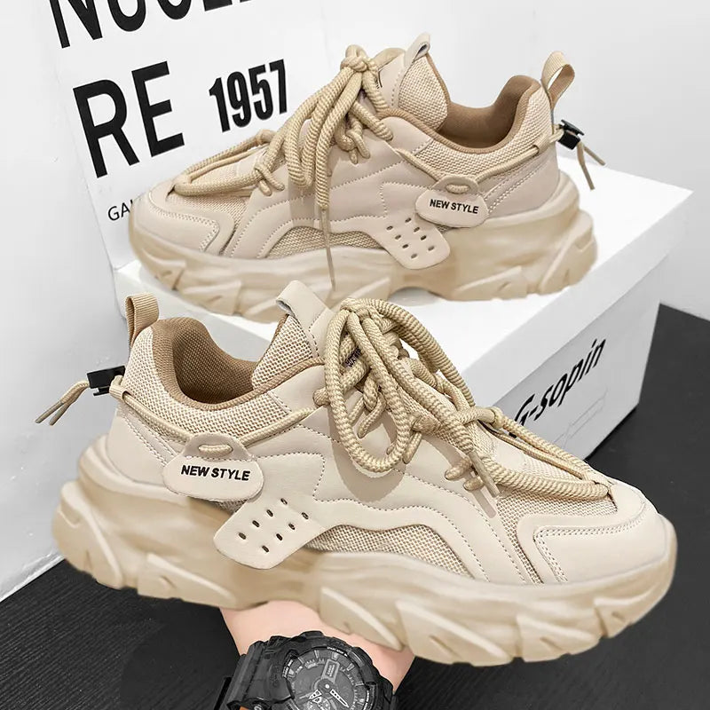 Men‘s Casual Sneakers new High Quality Comfortable Versatiled white shoes Outdoor Running Four Seasons Luxury Men platform shoes