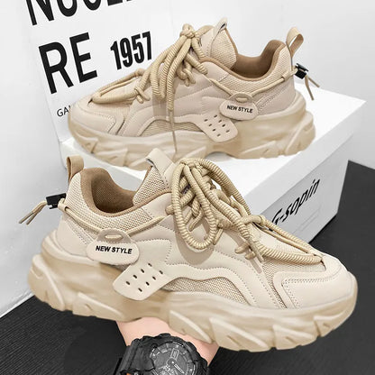 Men‘s Casual Sneakers new High Quality Comfortable Versatiled white shoes Outdoor Running Four Seasons Luxury Men platform shoes