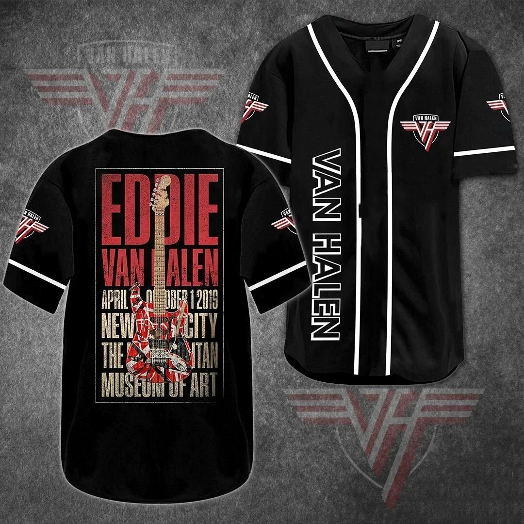 New Classic Rock Van Halen T-shirts Summer 3D Print Unisex Streetwear Men Women Hip Hop Trend Short Sleeve Tee Oversized Y2k Top
