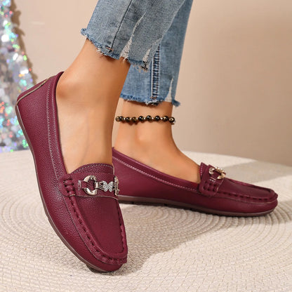 2026 New Women Flats Spring Autumn Casual Slip on Mary Jane Shoes Fashion Sneakers Women Round Toe Solid Soft Sole Flat Loafers