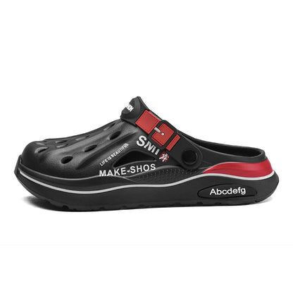 Summer Men Slippers Classics EVA Insole Men Shoes Arch Support Waterproof  Garden Clogs For Men Beach Shoes