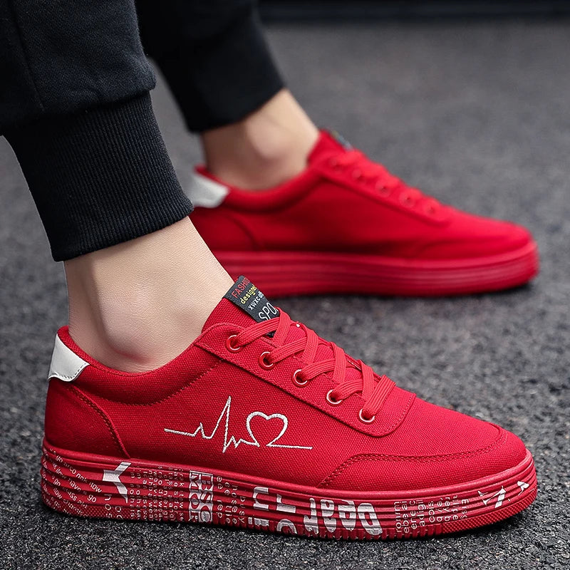 Women's Heart Design Sneakers for Women, Lace Up Soft Sole Platform Comfy Skate Shoes, Low-top Mid Top Valentine's Day Shoes, Me