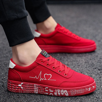Women's Heart Design Sneakers for Women, Lace Up Soft Sole Platform Comfy Skate Shoes, Low-top Mid Top Valentine's Day Shoes, Me
