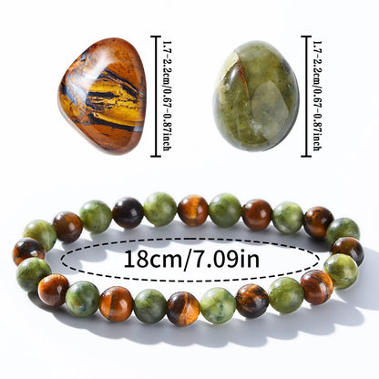 Prosperity and Abundance Healing Bracelet - Relaxing Bracelet to Enhance Personal Success Power and Health