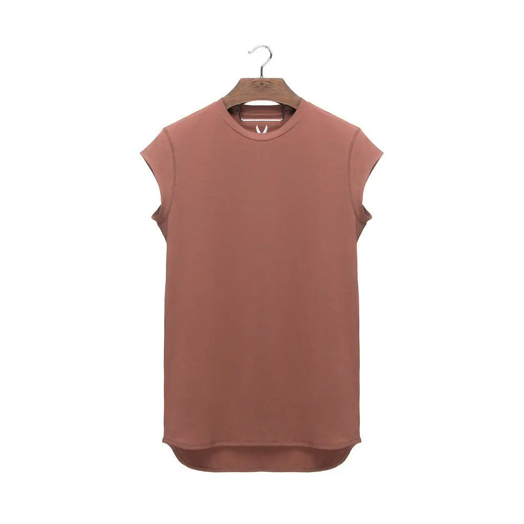 Batwing Sleeve Tshirt Men Workout GYM Fitness T Shirts Moto Biker Tops Hip Hop Streetwear Men Clothing
