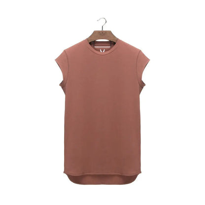 Batwing Sleeve Tshirt Men Workout GYM Fitness T Shirts Moto Biker Tops Hip Hop Streetwear Men Clothing